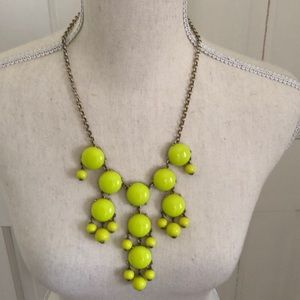 COPY - J. Crew Bubble Necklace Yellow